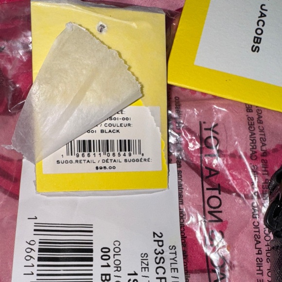 Marc Jacobs Black Nano Snapshot Charm - Picture 2 of 10